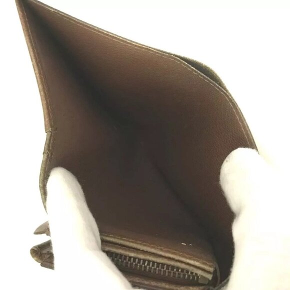 280148AW (V1) Louis Vuitton Wallet Porte Monnaie Billets Brown Monogram - Picture 6 of 10